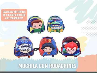 MOCHILA CON RODACHINES